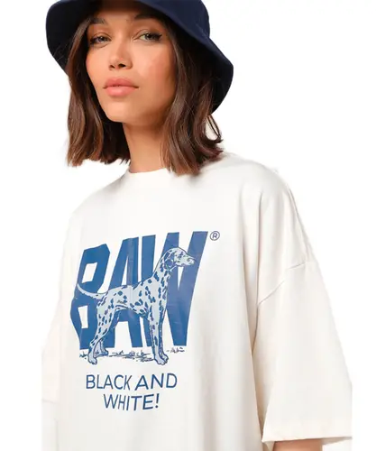 Camiseta Baw Regular Dog - Branco