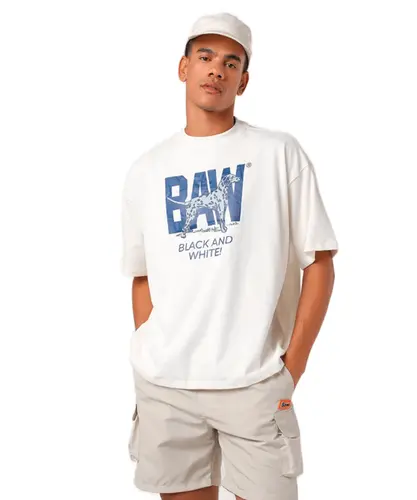 Camiseta Baw Regular Dog - Branco