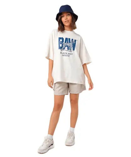Camiseta Baw Regular Dog - Branco