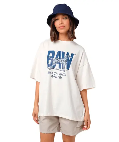 Camiseta Baw Regular Dog - Branco