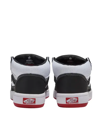 Tênis Vans Skate Zahba Mid Black White Red - Tênis Vans Skate