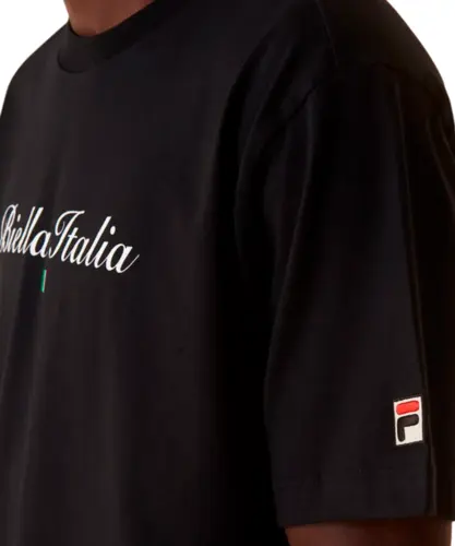 Camiseta Fila Comfort Biella Italia Preto