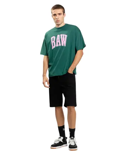 Camiseta Baw New Over College Esmeralda