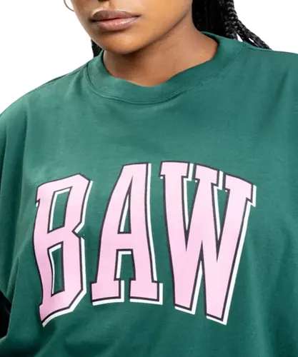 Camiseta Baw New Over College Esmeralda