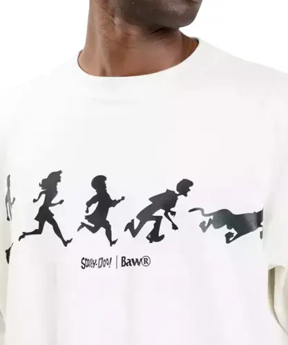 Camiseta Baw New Over Run X Scooby Doo Off White 95740