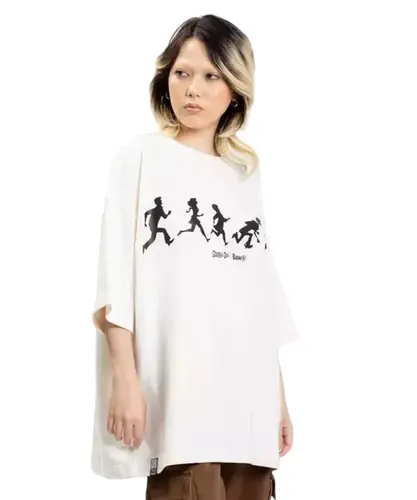 Camiseta Baw New Over Run X Scooby Doo Off White 95740