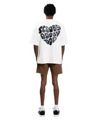 Camiseta Baw New Over Run X Scooby Doo Off White 95740