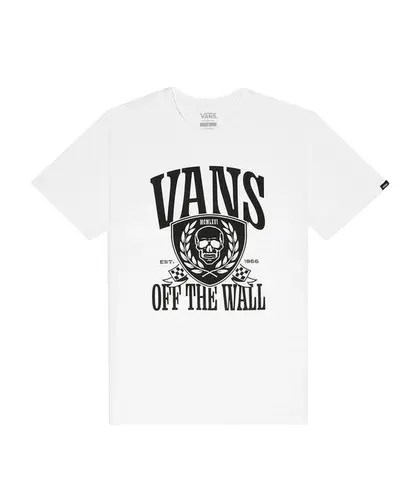 Camiseta Vans Knowledge Skll SS Tee Branco
