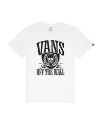Camiseta Vans Knowledge Skll SS Tee Branco