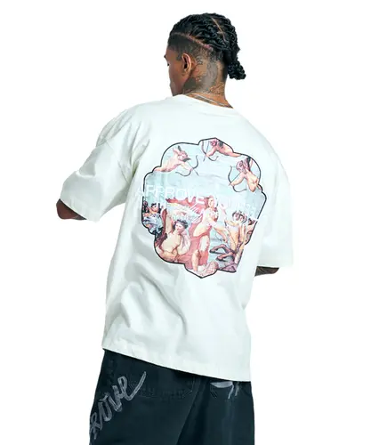 Camiseta Huge Approve Galatea Off White