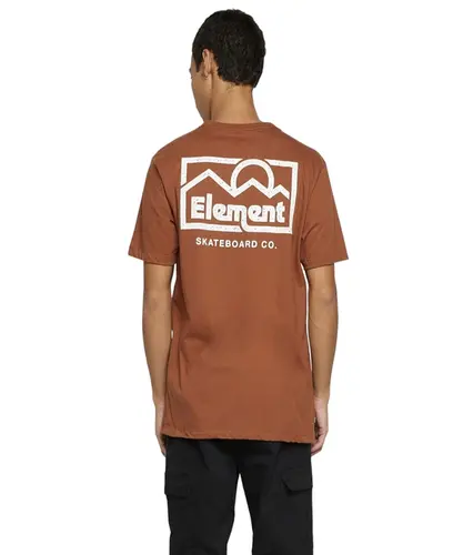 Camiseta Element Sunup Marrom