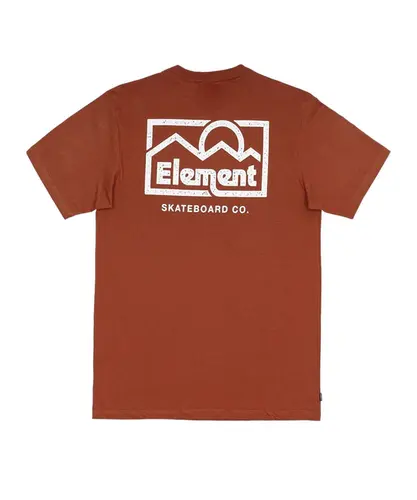Camiseta Element Sunup Marrom