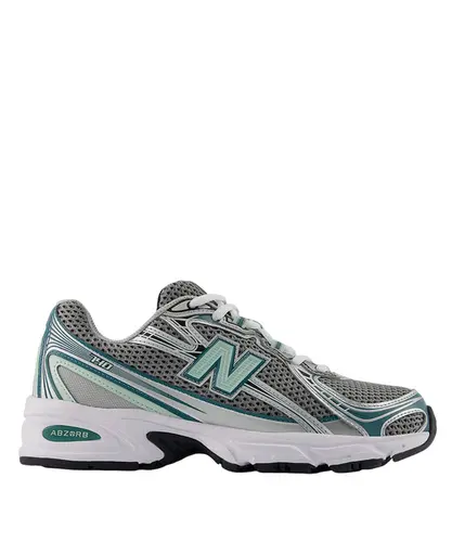 Tênis New Balance 740 Cinza Verde - Tênis New Balance 740 Cinza