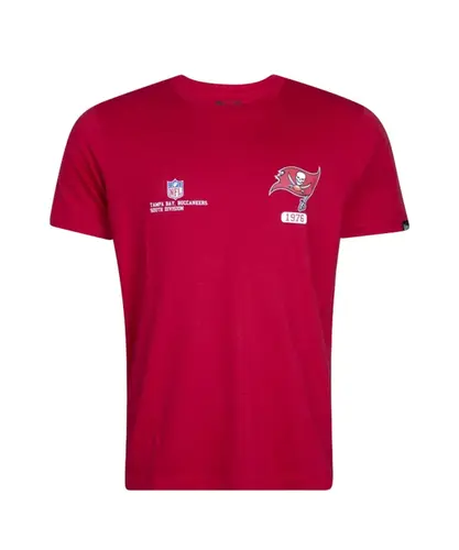 Camiseta New Era Tampa Bay Buccaneers Club House - Vermelho