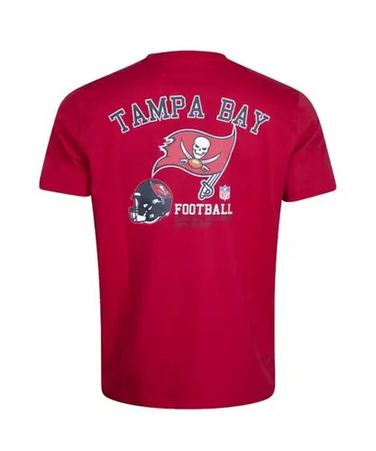 Camiseta New Era Tampa Bay Buccaneers Club House - Vermelho