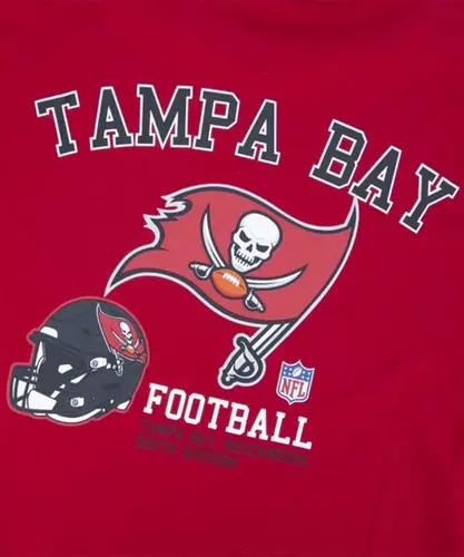 Camiseta New Era Tampa Bay Buccaneers Club House - Vermelho