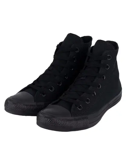 Tênis Converse Chuck Taylor All Star Monochrome Canvas Cano Alto Preto