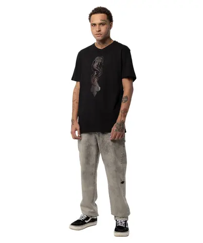 Camiseta MCD Santa Desintegrando Preto