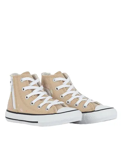 Tênis Converse Chuck Taylor All Star Side Zip Hi Woodland Caqui