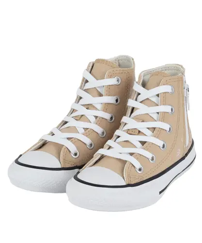 Tênis Converse Chuck Taylor All Star Side Zip Hi Woodland Caqui