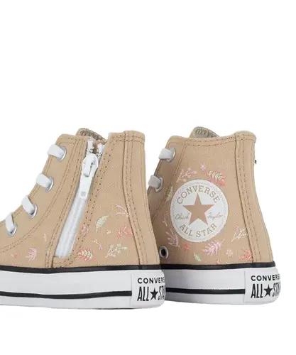 Tênis Converse Chuck Taylor All Star Side Zip Hi Woodland Caqui