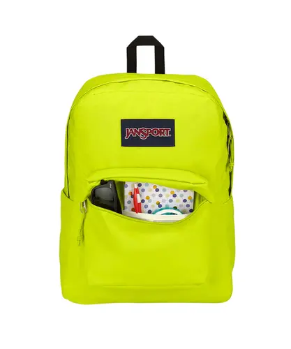 Mochila JanSport Superbreak Plus Amarelo Lima