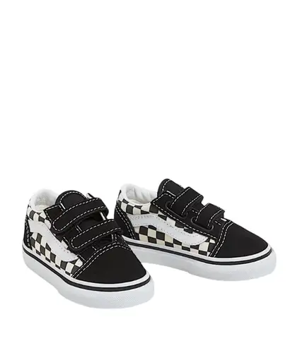 Tênis Vans Infantil Old Skool Black White