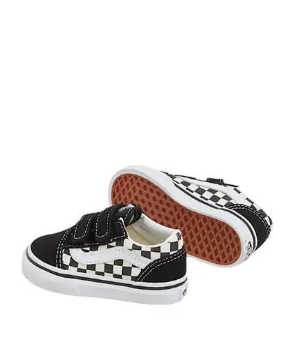 Tênis Vans Infantil Old Skool Black White