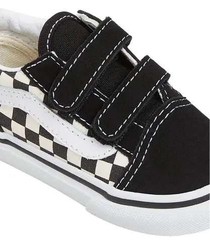 Tênis Vans Infantil Old Skool Black White
