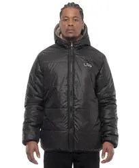 Jaqueta Puffer LRG - Preto / Caqui