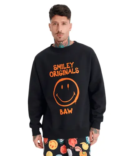 SWEATSHIRT BAW X SMILEY SPRAY
