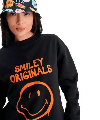 SWEATSHIRT BAW X SMILEY SPRAY