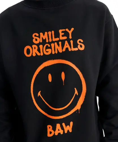 SWEATSHIRT BAW X SMILEY SPRAY