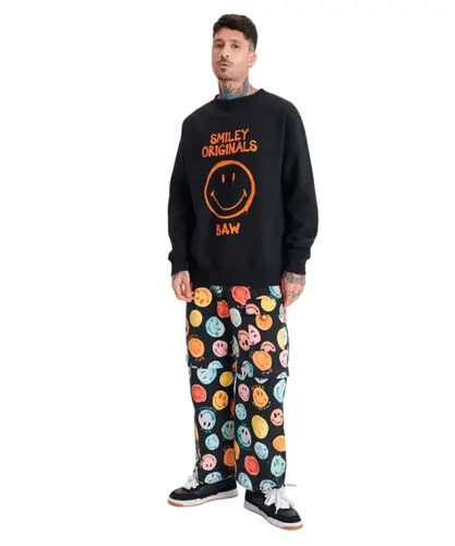 SWEATSHIRT BAW X SMILEY SPRAY