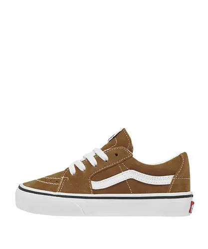 Tênis Vans Infantil Sk8-Low Suede Glazed Ginger