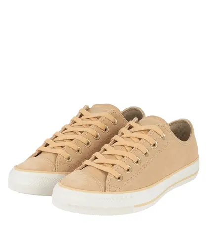 Tênis Converse Chuck Taylor All Star Seasonal Suede Areia Amêndoa