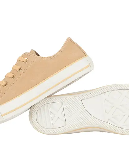 Tênis Converse Chuck Taylor All Star Seasonal Suede Areia Amêndoa