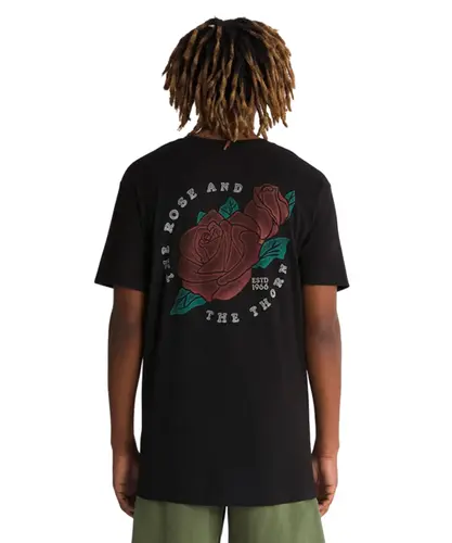 Camiseta Vans Rosethorn Rosette SS - Black
