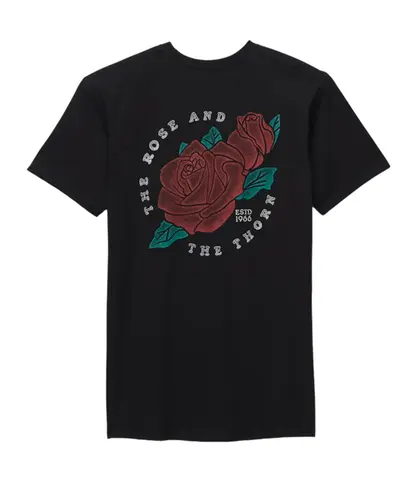 Camiseta Vans Rosethorn Rosette SS - Black