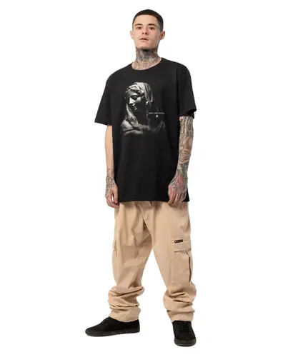 T-SHIRT REGULAR ESTATUA SANTA