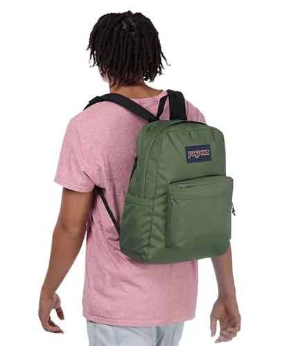 Mochila JanSport SuperBreak Plus Cargo Green