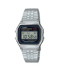 Relógio Casio Vintage Digital Prata Preto