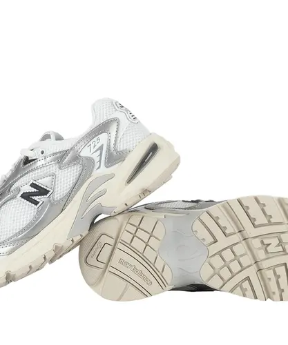 Tênis New Balance 725 Branco Cinza Metalizado