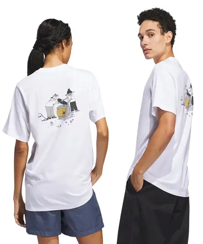 CAMISETA HJ TRASH - CAMISETA HJ TRASH - ADIDAS