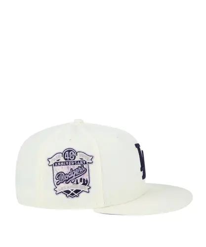 Boné New Era 59Fifty Fitted MLB Los Angeles Dodgers Sunset Off White