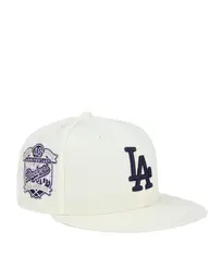 Boné New Era 59Fifty Fitted MLB Los Angeles Dodgers Sunset Off White