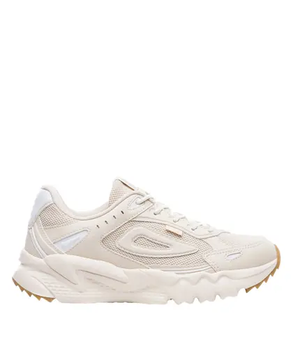 Tênis Fila Venture Tracer 2 Feminino Bege Branco Oliva