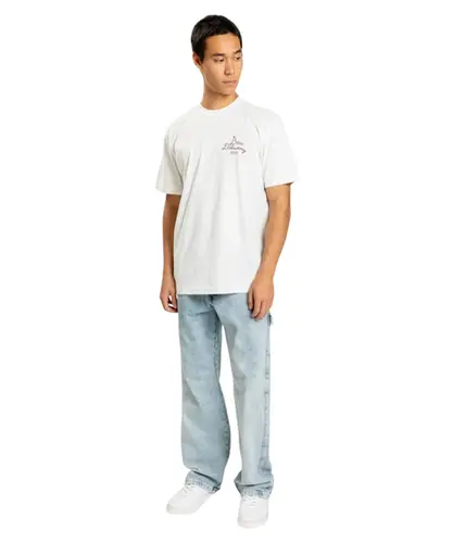 Camiseta Regular Baw Delivery Off White