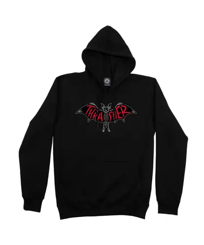MOLETOM THRASHER CANGURU FECHADO BAT LOGO