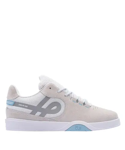 Tênis ÖUS Imigrante Essencial Iqui Branco Silver Reflex Azul